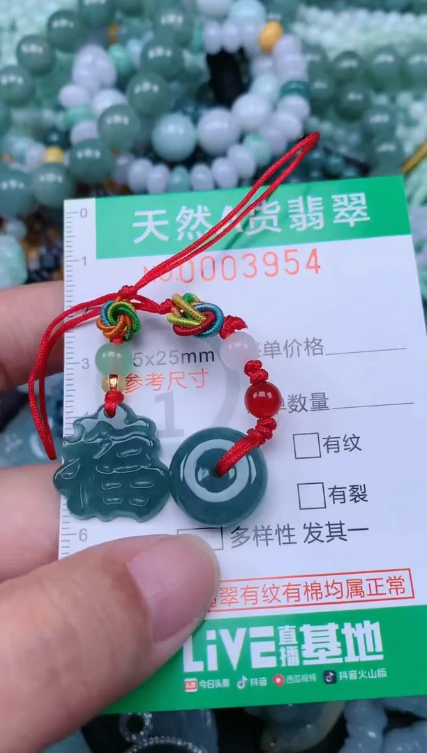 翡翠未镶嵌颈饰.0003954