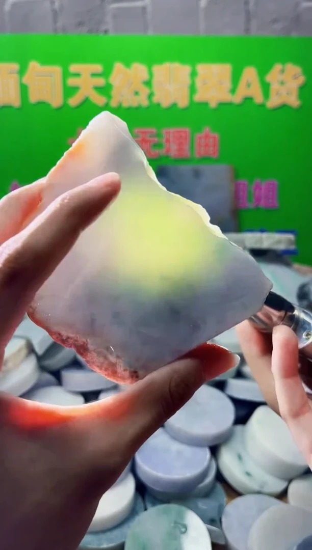裸石翡翠翡翠a货正品玉石陈578