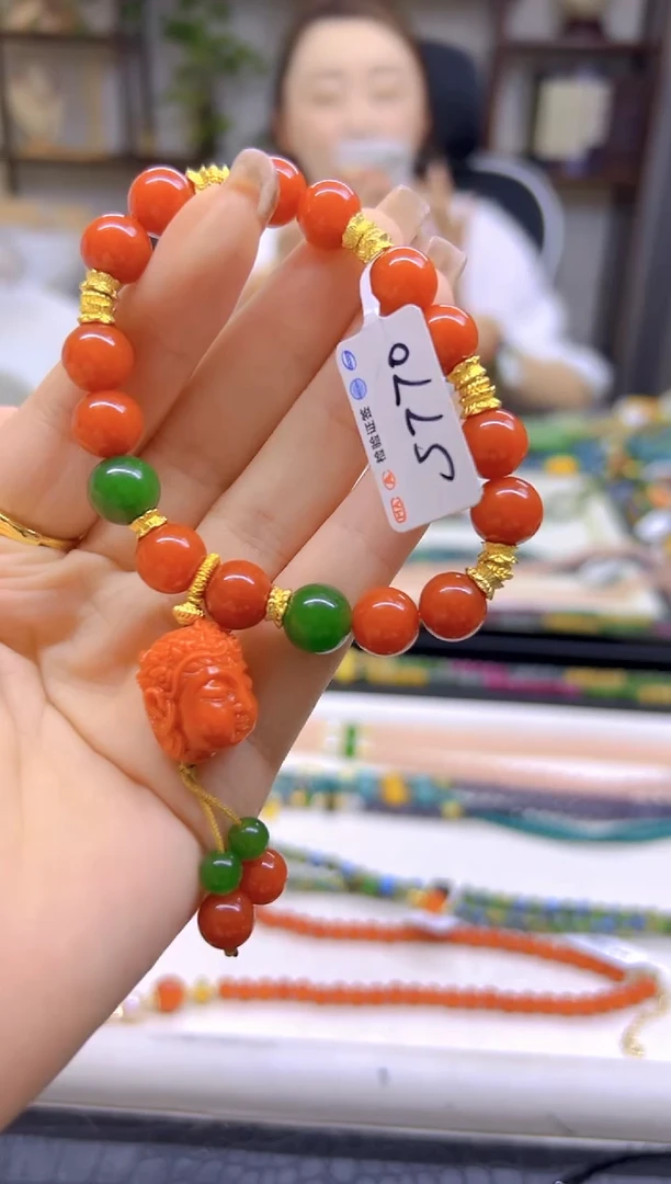 手链未镶嵌南红玛瑙DIY款S770