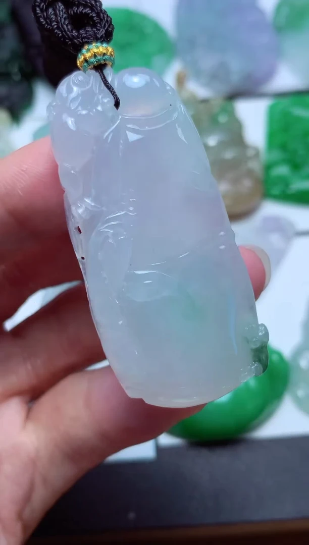 翡翠未镶嵌颈饰天然翡翠
