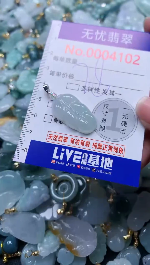 颈饰未镶嵌翡翠4102