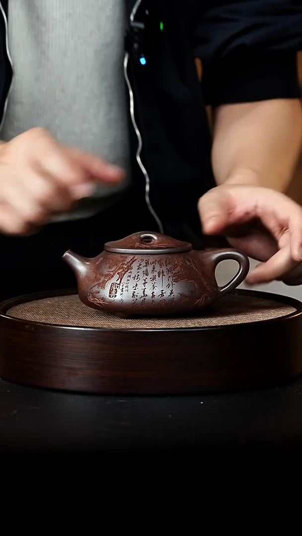 茶壶紫砂宜兴紫砂壶h56802