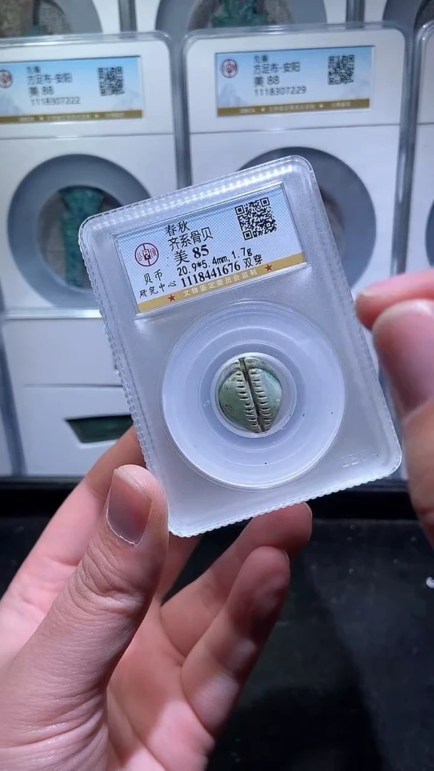 【闪购商品】铜历代 骨贝85分一枚