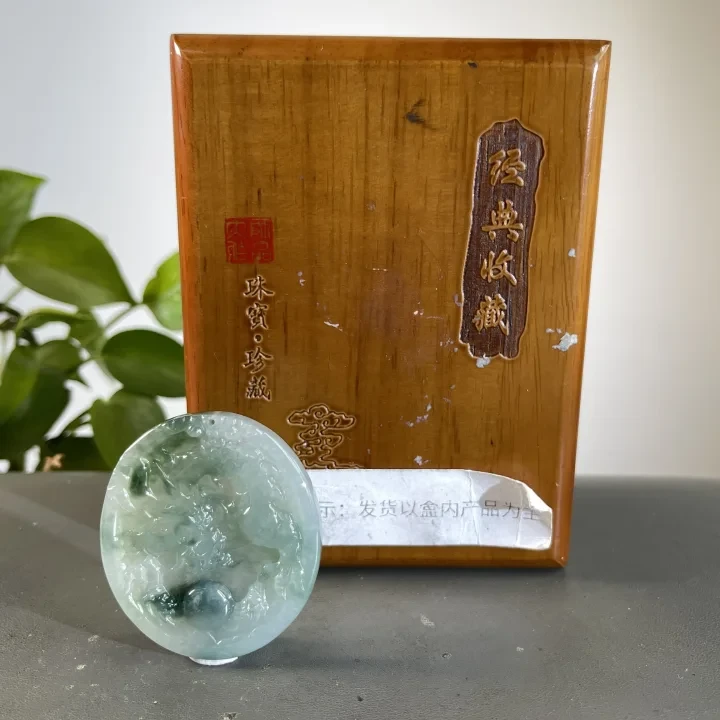 JCW10-241 H 天然缅甸A货翡翠