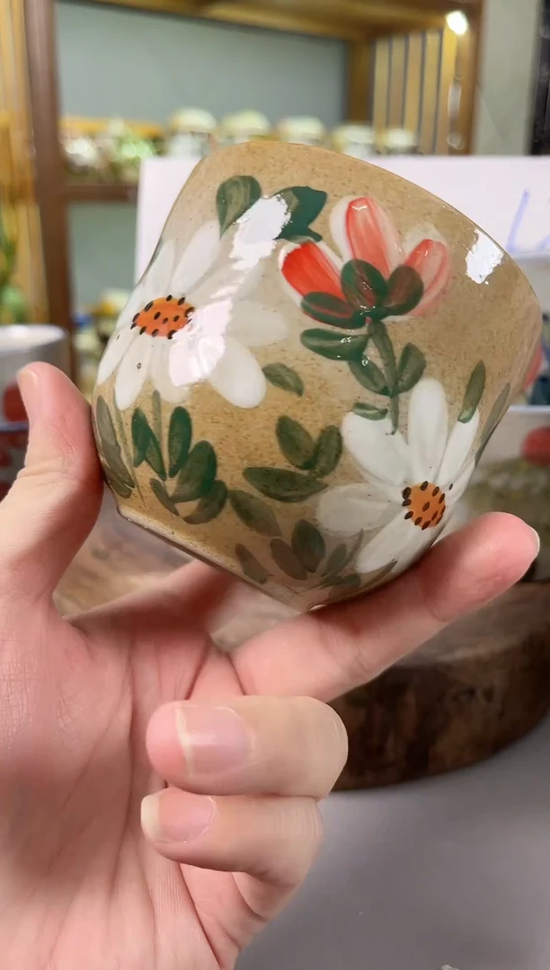 【闪购商品】瓷片景德镇手绘高温釉下彩