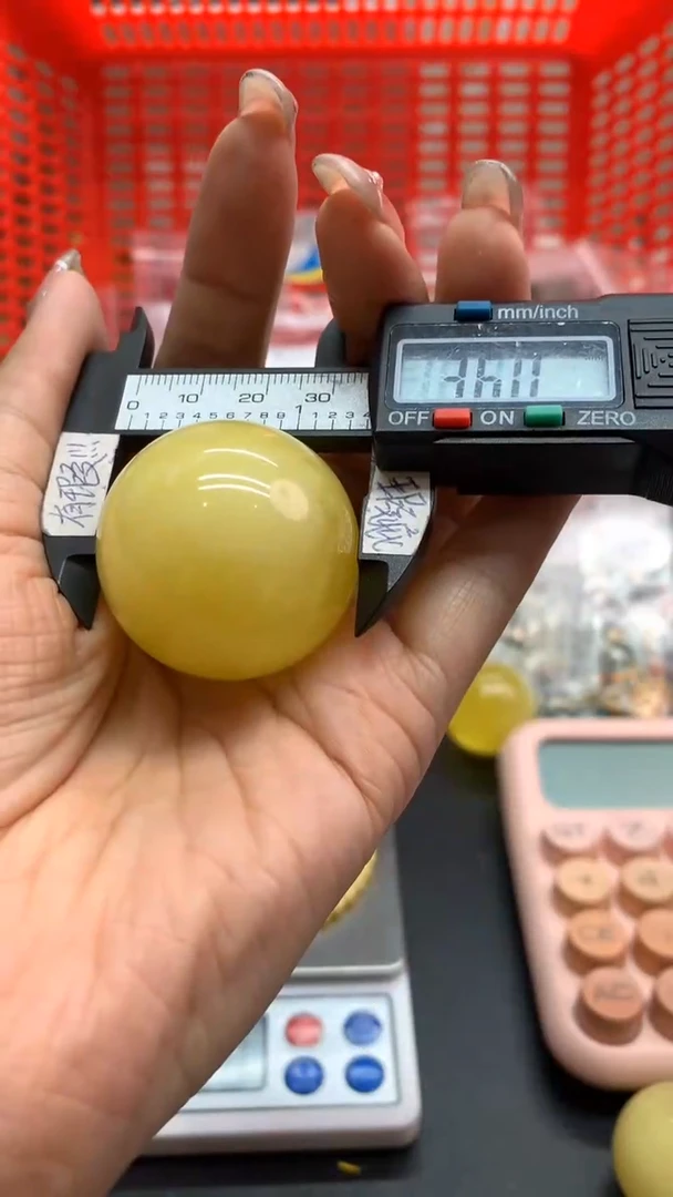 未镶嵌琥珀珠宝奇石空**雨1253