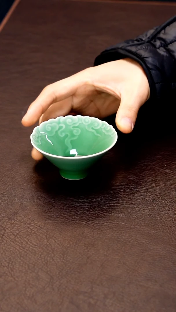 青瓷手工茶器包邮不带礼盒