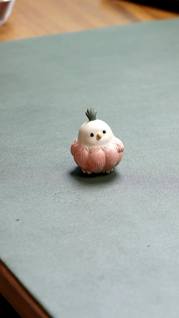 紫砂茶宠茶宠-蒜鸟-初级