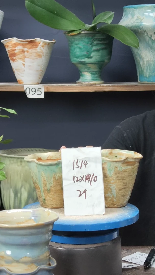 景德镇花盆默认微瑕1514