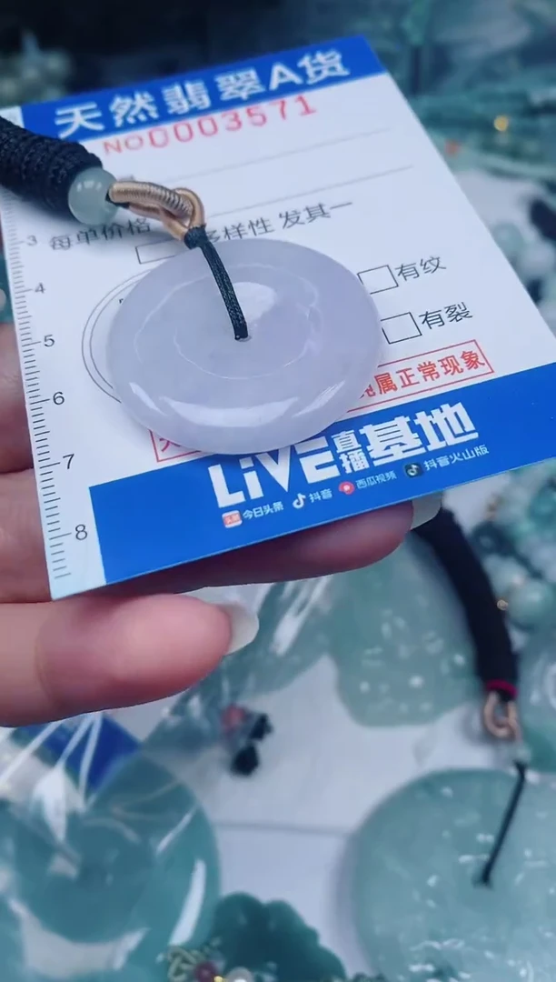 颈饰未镶嵌翡翠00003571