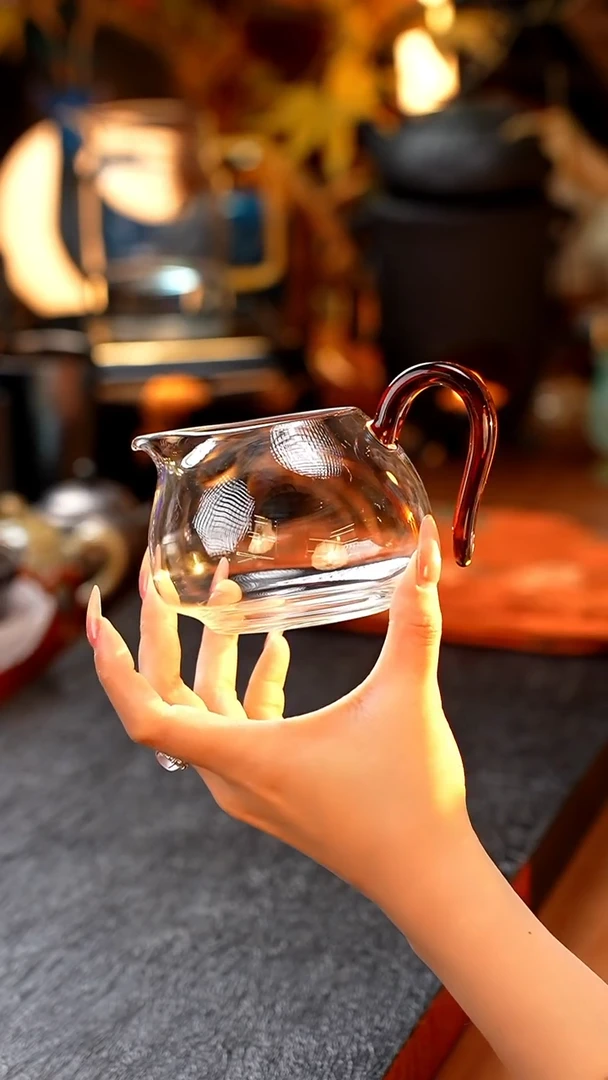 暗香疏影/晶彩锦文匀杯/琥珀