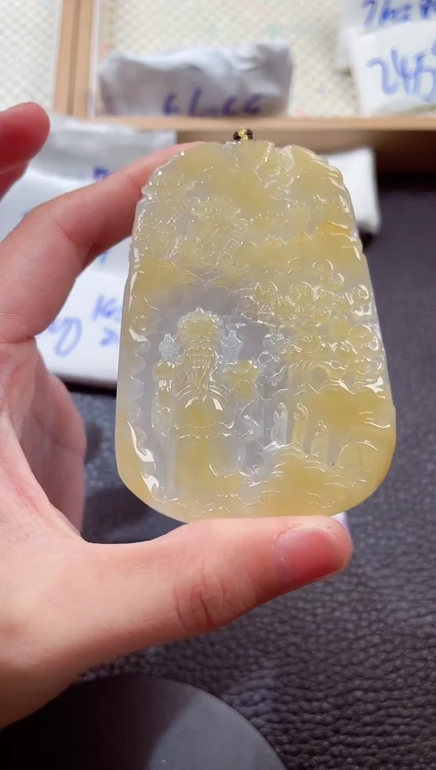 颈饰未镶嵌翡翠00007925