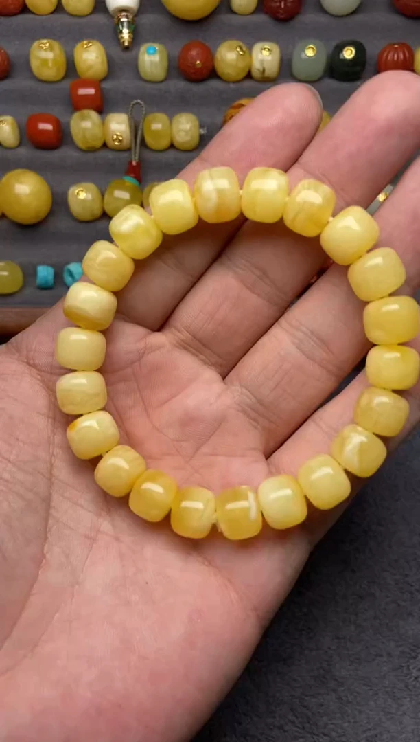 蜜蜡未镶嵌珠宝奇石10.5mm