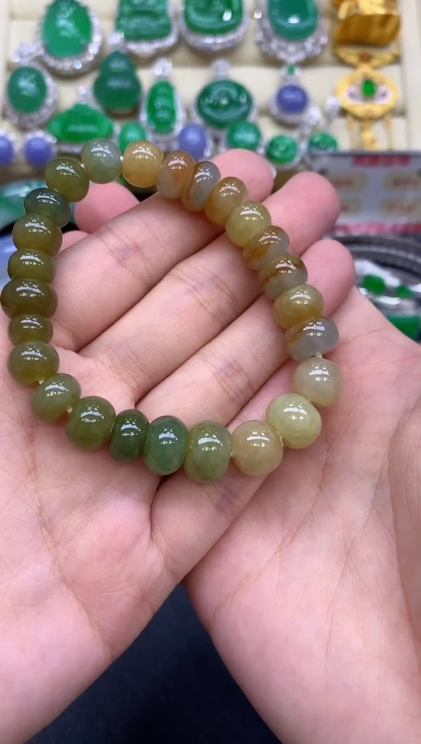 未镶嵌手串翡翠59-中国好珍宝