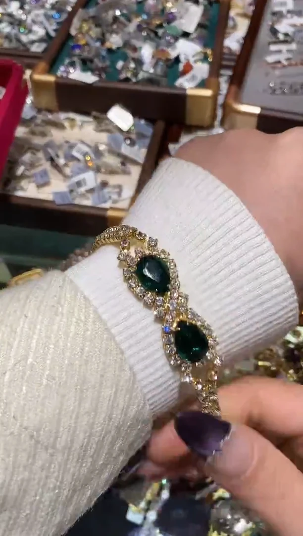 纯铜合金琉璃楚楚珠宝中古甄选不退换