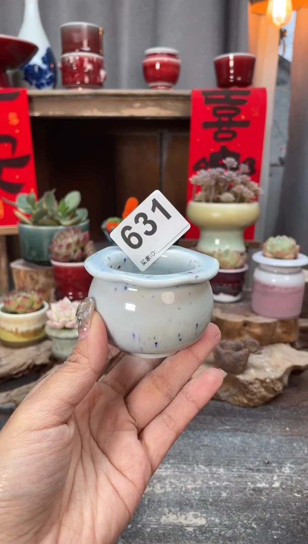 【闪购商品】摆件631知木小芳花盆