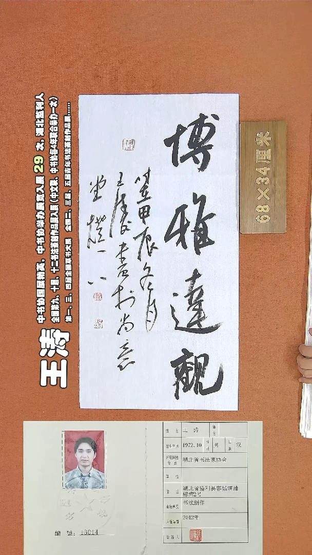【闪购商品】书法263王涛书法作品