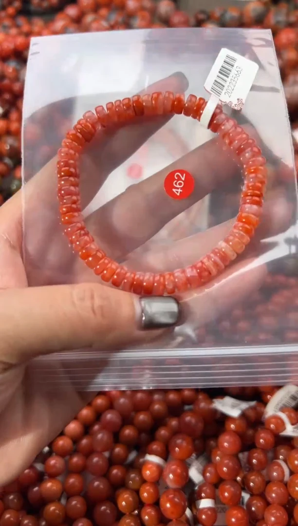 未镶嵌手串南红玛瑙7+