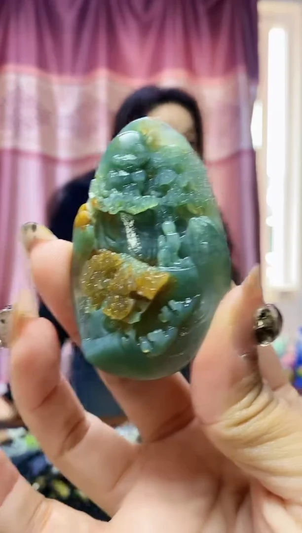 未镶嵌岫玉挂件