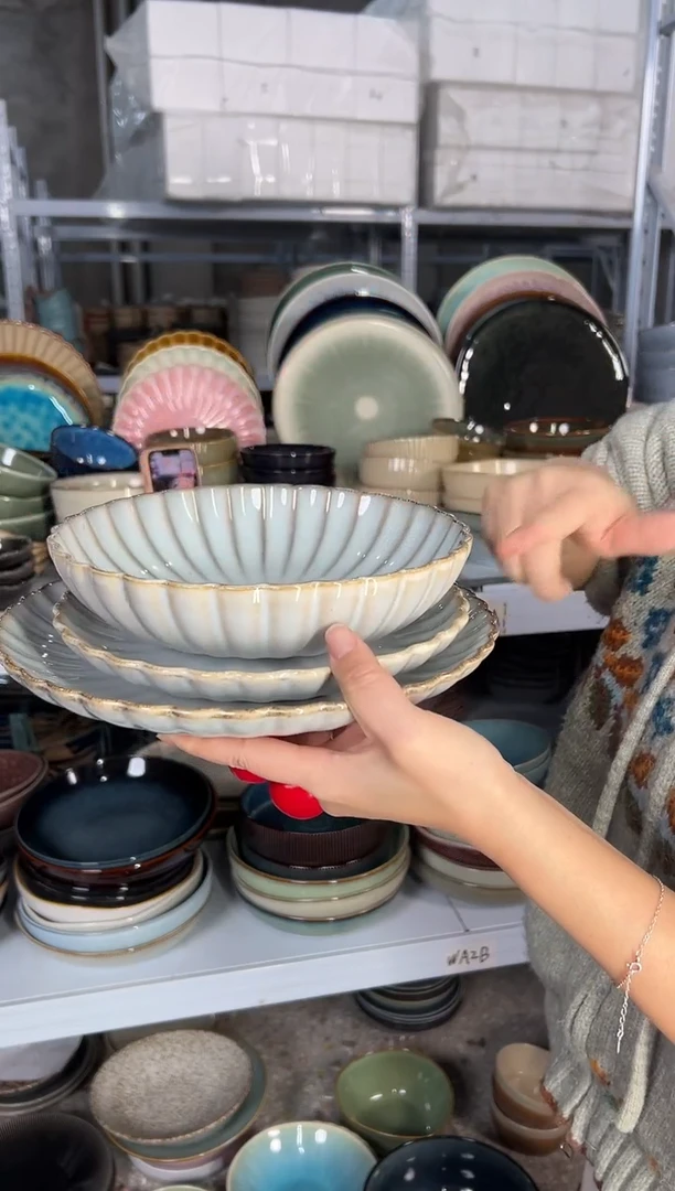 陶瓷外贸尾货瑕疵满20包邮X3件套