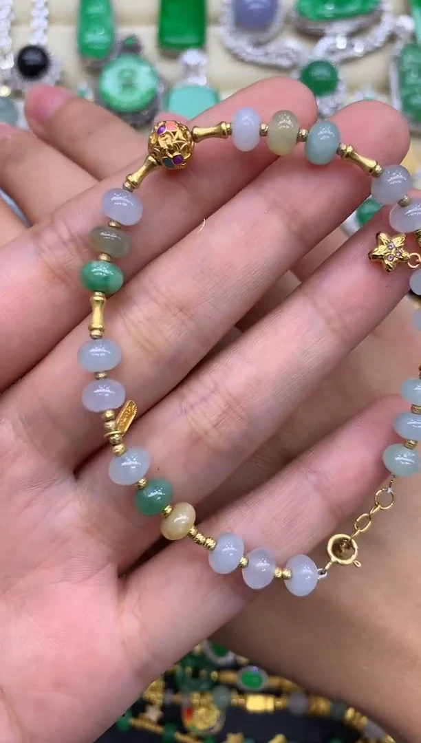 未镶嵌手链翡翠172-中国好珍宝