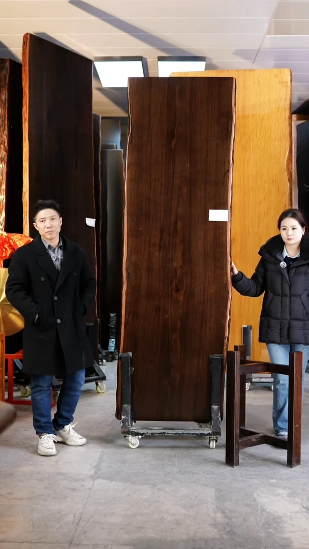 ZT-120大叶紫檀235*75*8加黑三角支架*2