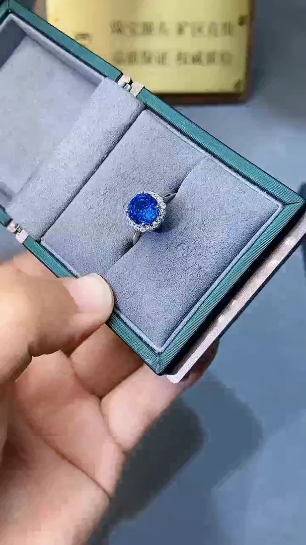 【闪购商品】托帕石戒指银S925镶嵌354