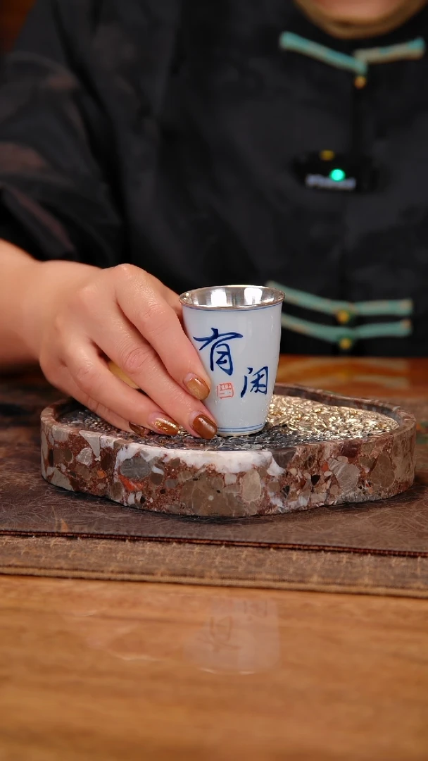 唐*?盛唐工坊 足银瓷包银