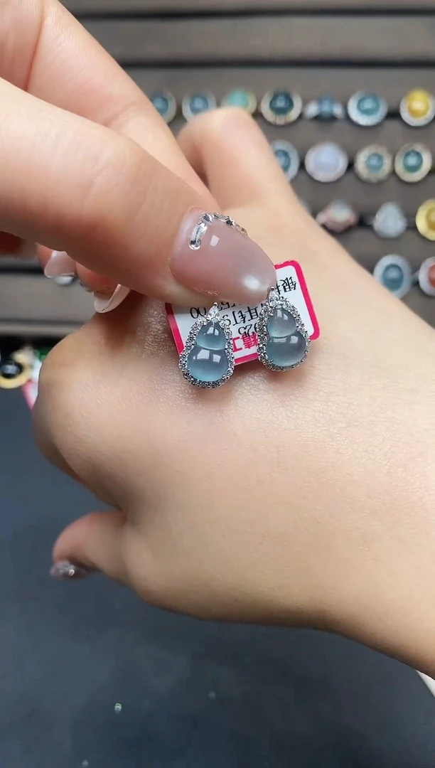 银S925镶嵌戒指翡翠3786868