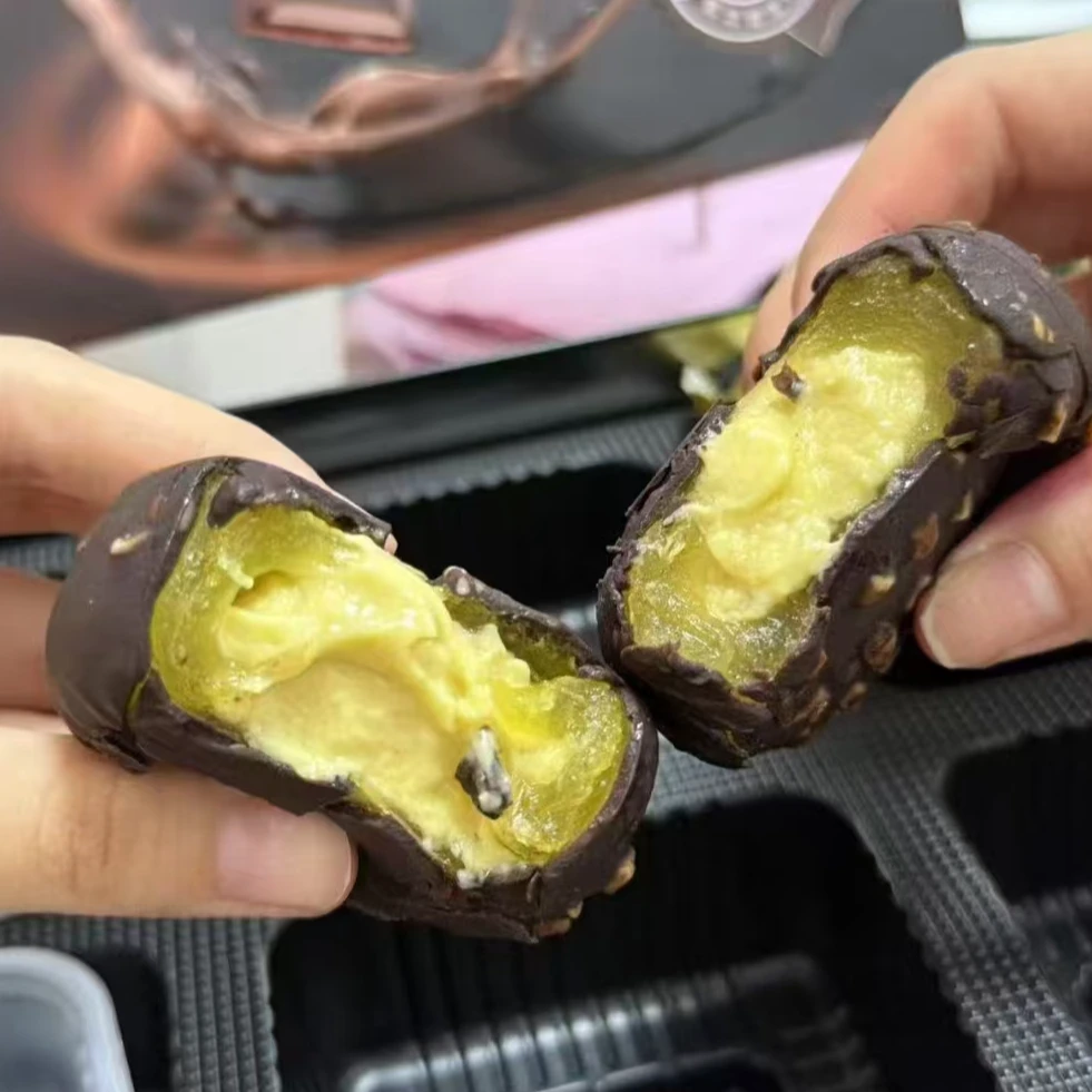 梦龙脆皮榴莲冰皮月饼360g（铁罐6枚礼盒装，需急冻保存）