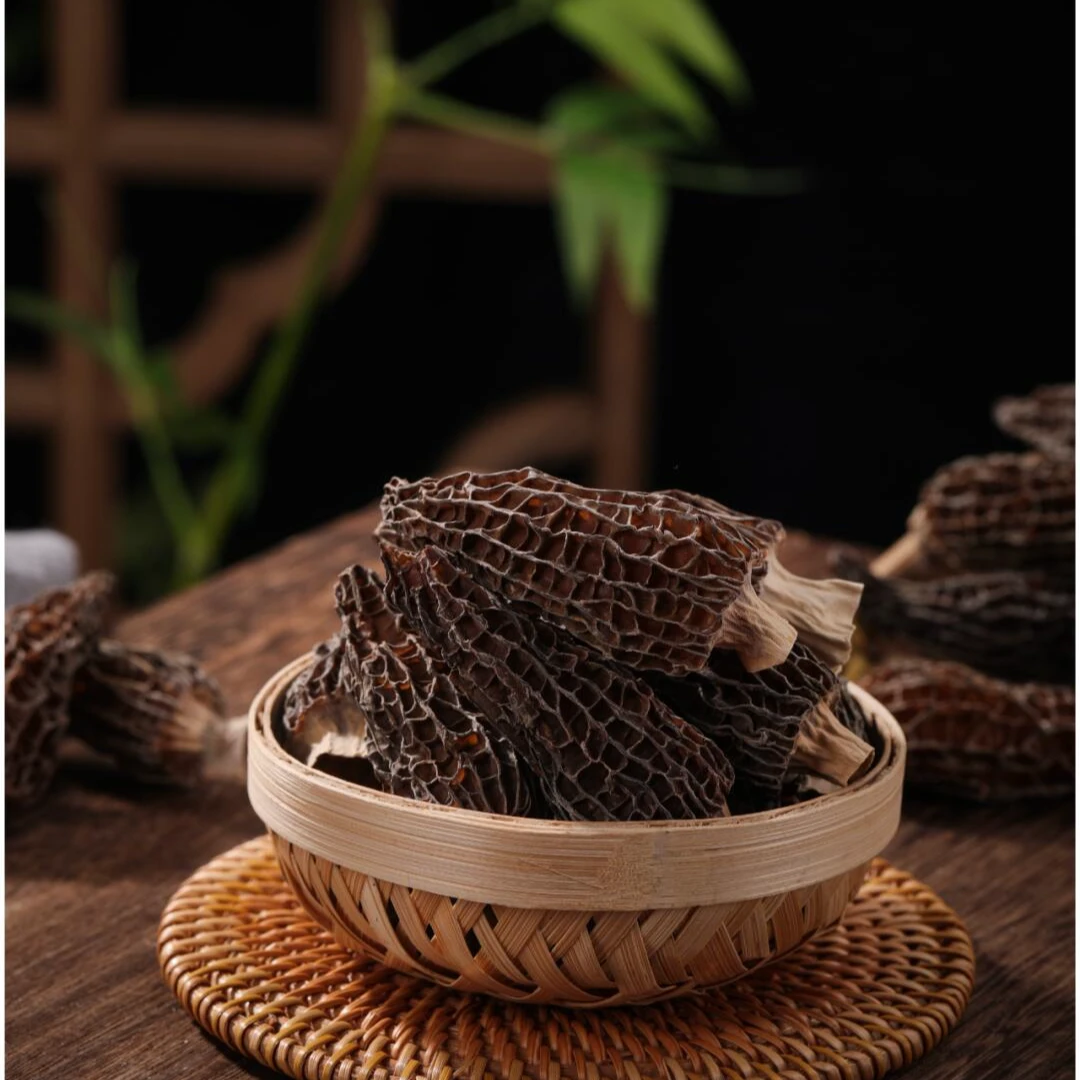 【雪锋代卖老乡干货】精品头茬羊肚菌自然晾晒菌体肥嫩鲜香浓郁