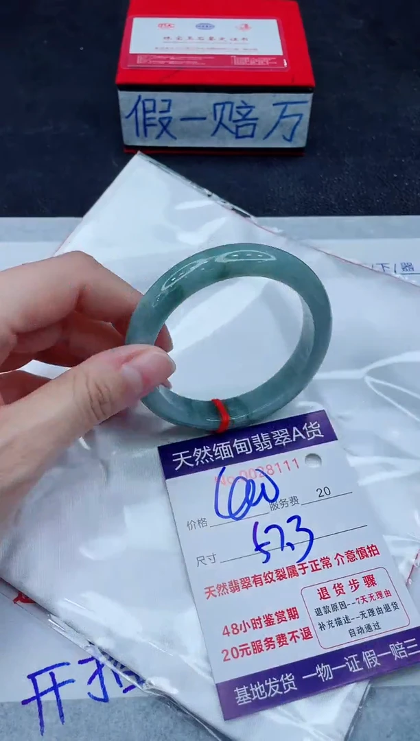 未镶嵌手镯翡翠400.00