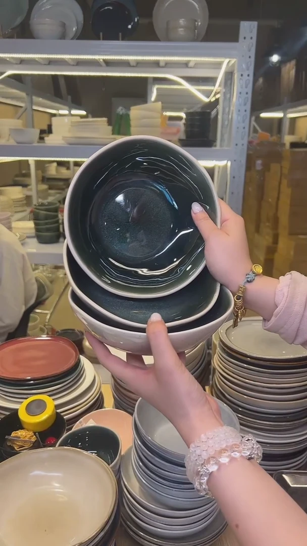 瓷52高温釉下彩高温陶瓷餐具默认微瑕
