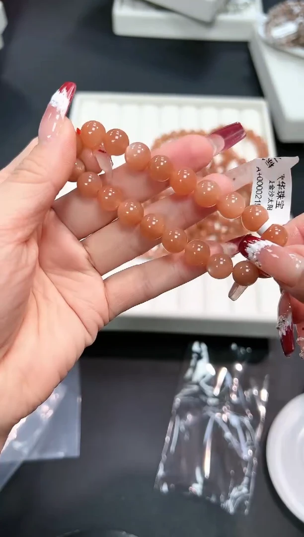 【闪购商品】长石手串未镶嵌97D多样性发其一/1条9mm默认微瑕