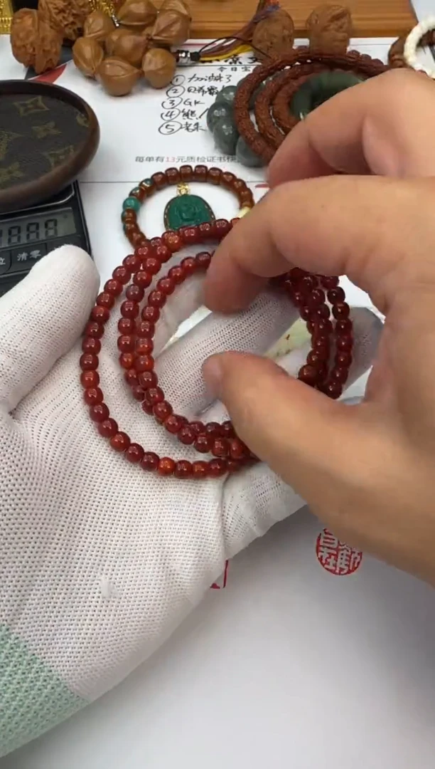 未镶嵌长串南红玛瑙南红玛瑙 长串
