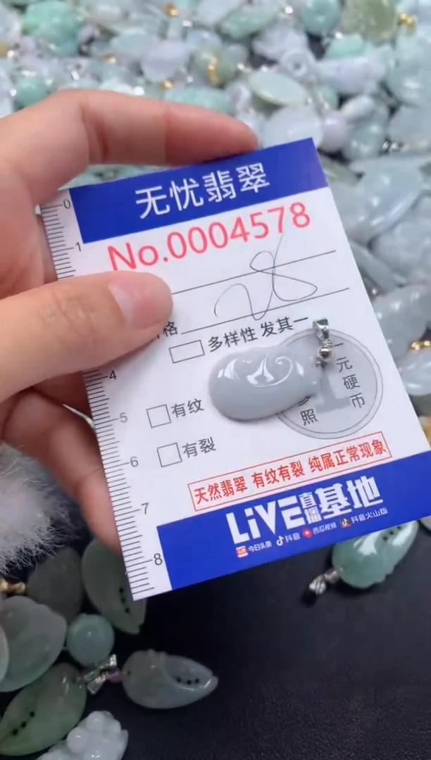 颈饰未镶嵌翡翠4578