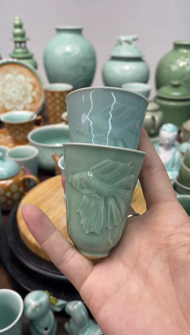 2个  慧仙青瓷 龙泉青瓷大促