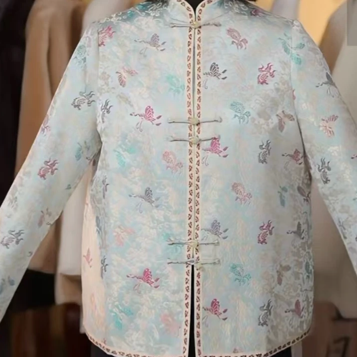 茹  新中式 云锦外套 362124