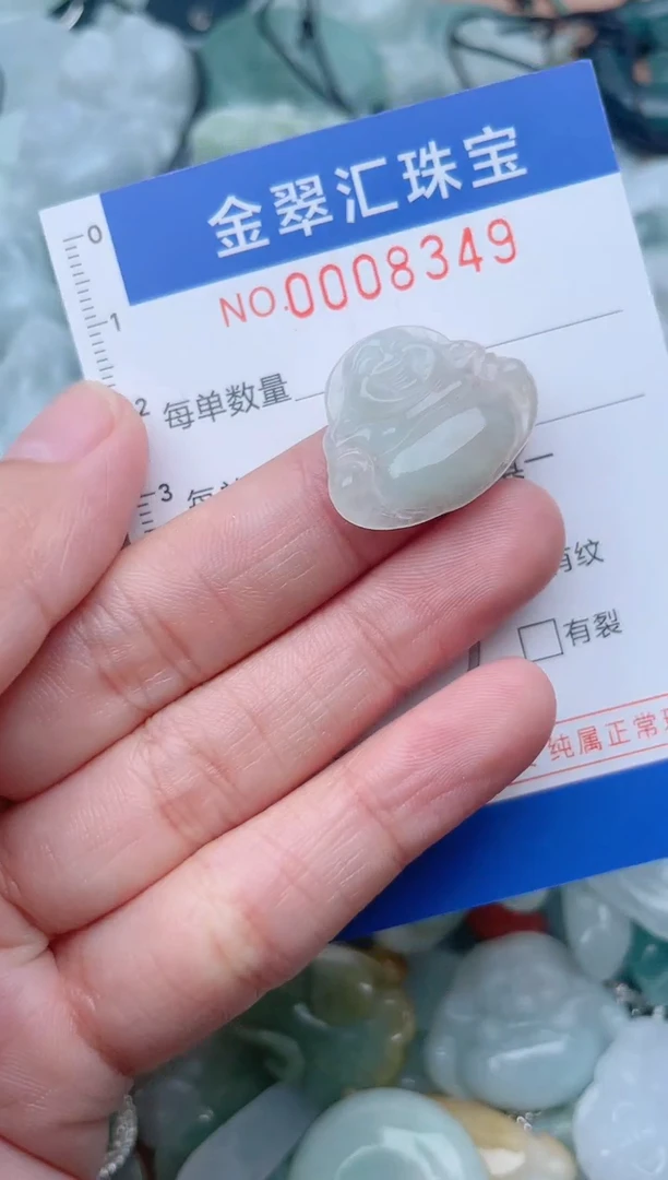 颈饰未镶嵌翡翠8349