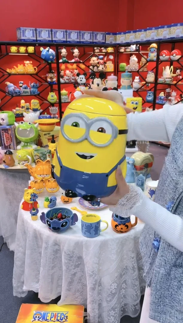 【闪购商品】1@@小黄人鲍勃储物罐