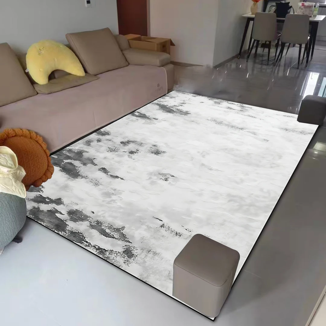 现代轻奢客厅茶几垫可擦透气地毯卧室床边毯加厚防滑地毯网红家用
