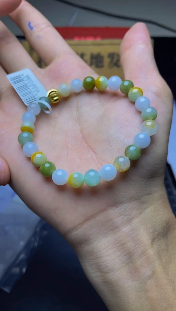 未镶嵌定制翡翠珠串