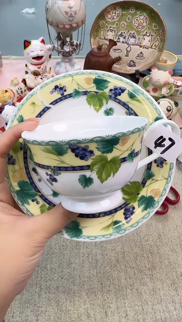 瓷片辰辰的瓷器好看到爆
