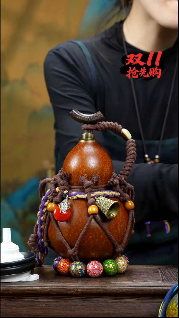 XB106网兜款酒葫芦不包手串