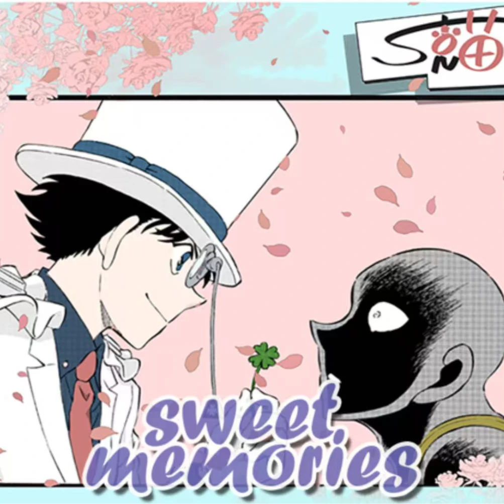 【新人浮浮】【星星拆卡】斯猫克文创二创柯南钥匙扣