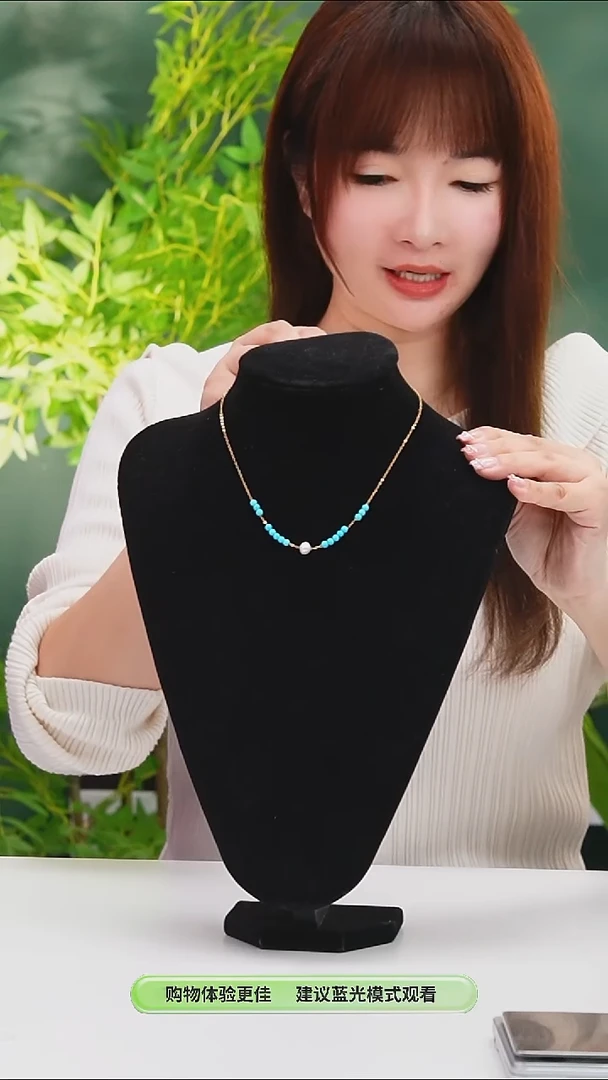 未镶嵌绿松石项链发货一件