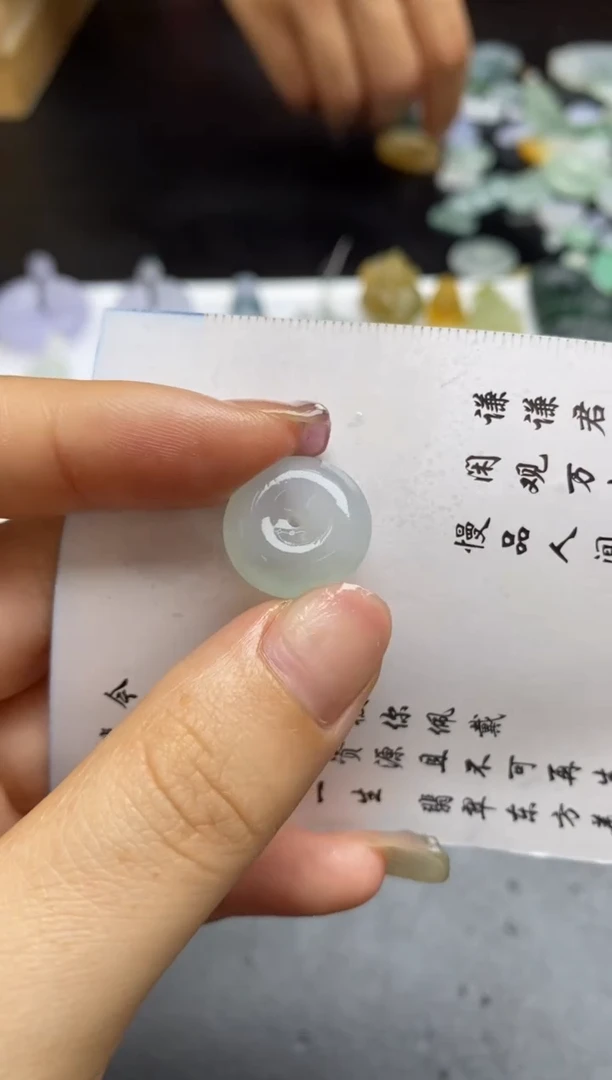 定制翡翠未镶嵌翡翠毛货~