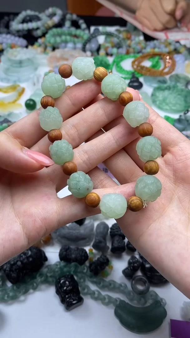 定制翡翠未镶嵌毛货定制不退不换