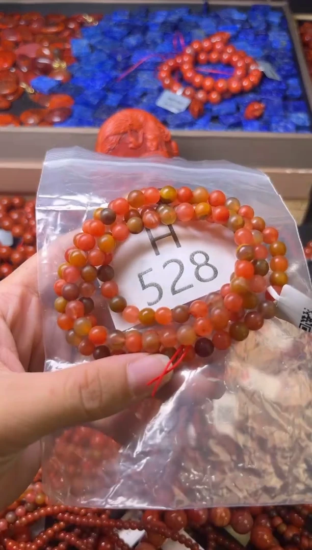 未镶嵌南红玛瑙珠宝奇石H528-6