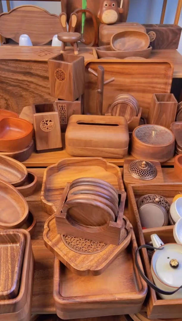 木直播间微瑕杯垫一整套
